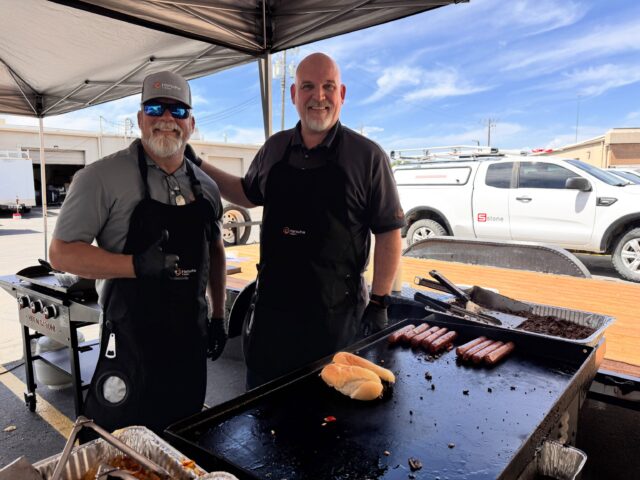 Thank you to @hanwhavisionamerica for amazing food today! Happy 4th of July!
